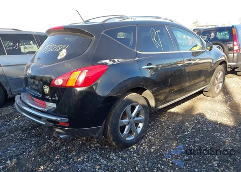 2009 Nissan Murano Sl из США, поврежденный, VIN JN8AZ18W69W210383